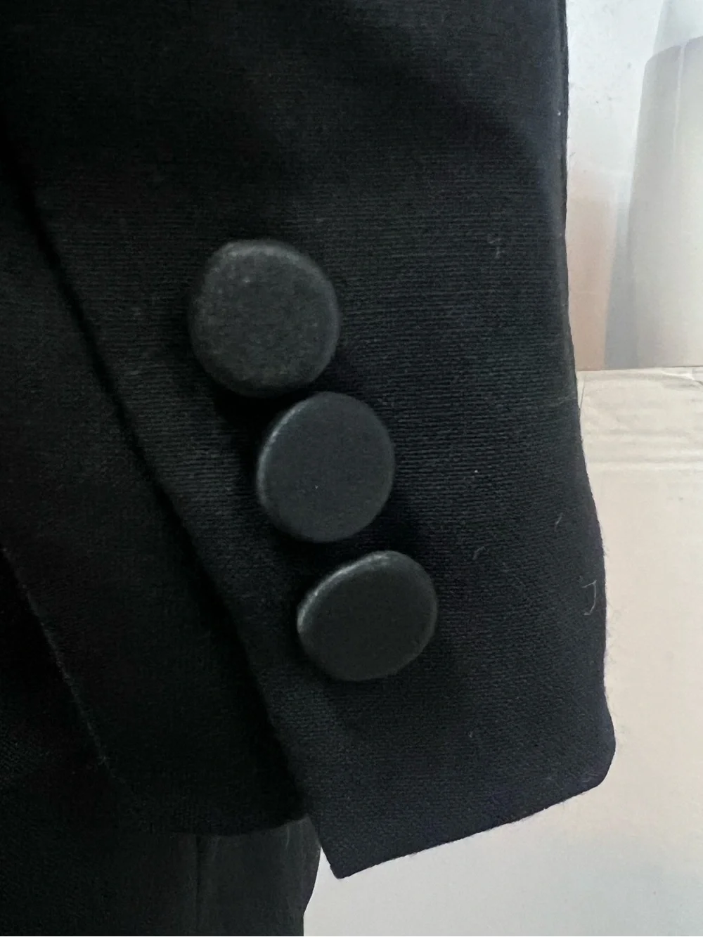 Jos. A. Bank Men's 42L Black Single Button Tuxedo Blazer Jacket Vintage USA Coat